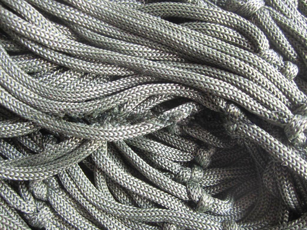 Nylon Mesh Hammock: Indoor/Outdoor Single-Person Swing with Thick Netting and Rings