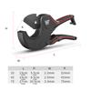 PVC Pipe Cutter Ratcheting PVC Pipe Cutter Tool Pipe Cutters PVC Pipe Shears Plastic Pipe Cutter Tool PVC Ratchet Cutter