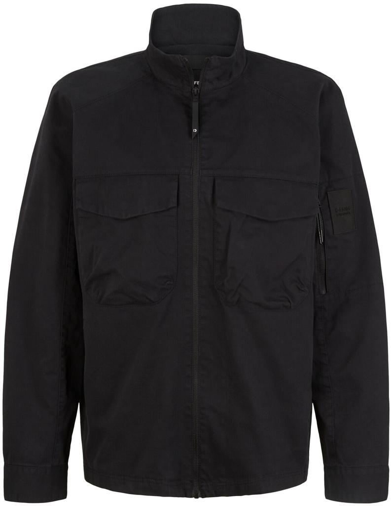 Mid-season Jacket Tom Tailor Denim Jacket In Utility Look (1035105) Black