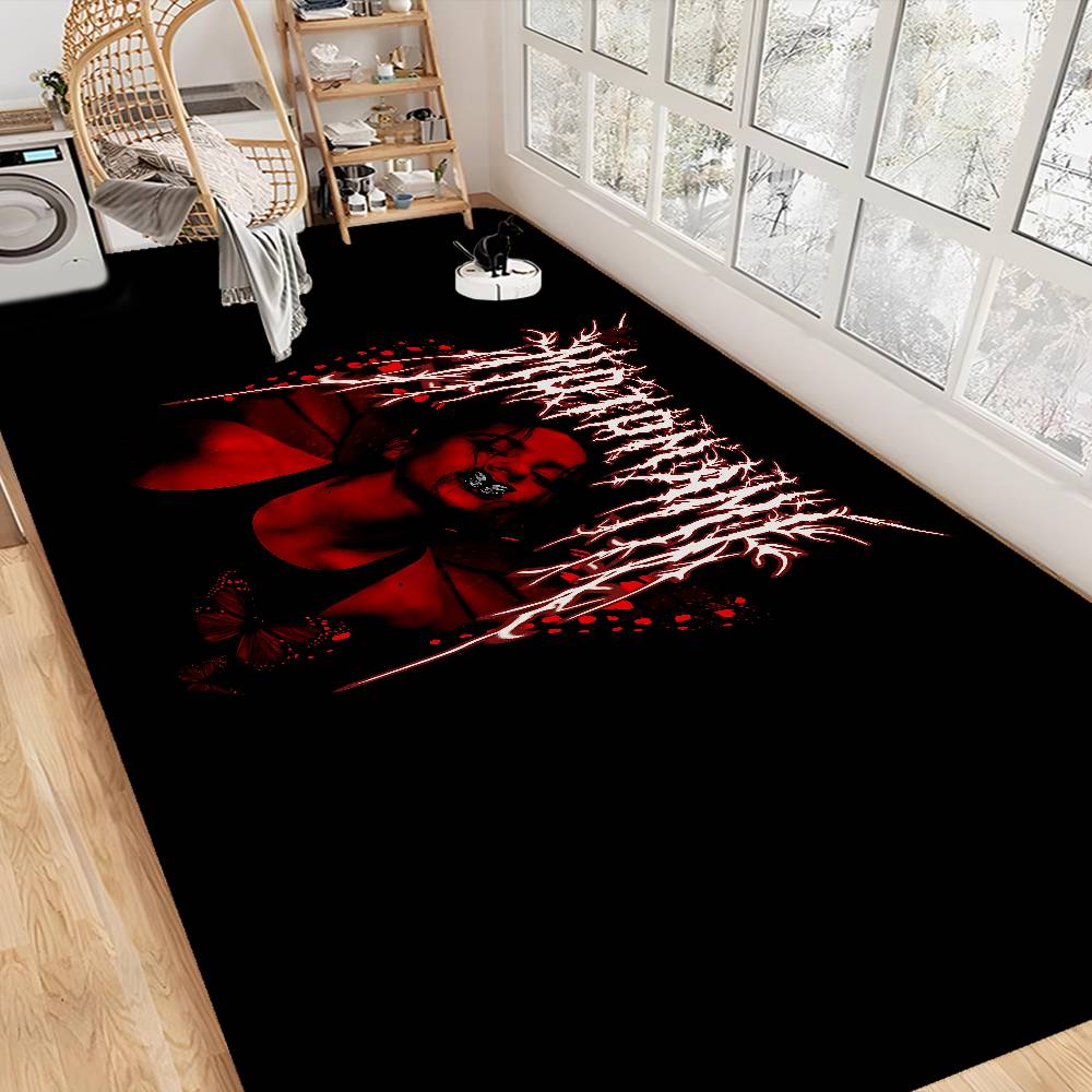 

Singer Rosalia Motomami Room Mats Retro Multiple Choice Living Room Kitchen Rug Non-Slip Welcome Rug 40x60cm