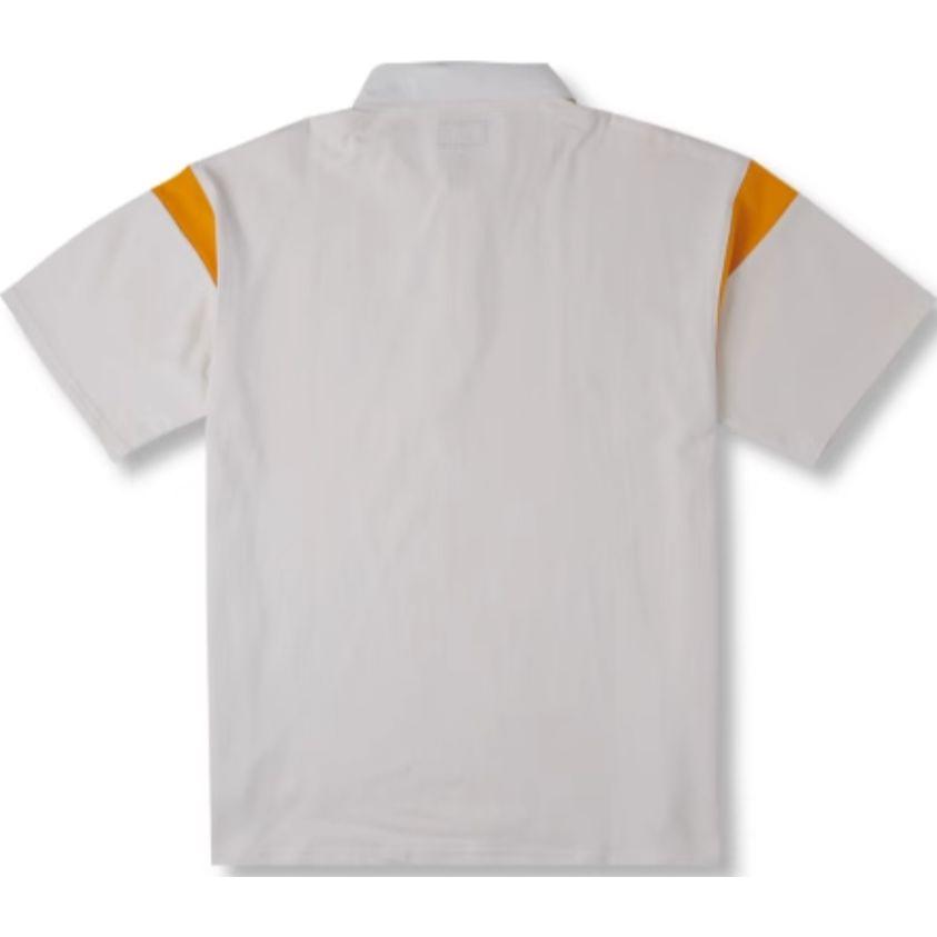 Converse T Shirts Men's White Polo Collar Moderate Straight Fit 10026173-A01