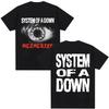 Rock Band System of A Down Mezmerize Music Album Tshirts Unisex WOMEN Hip Hop Gothic Vintage T Shirts Cotton Casual Tees