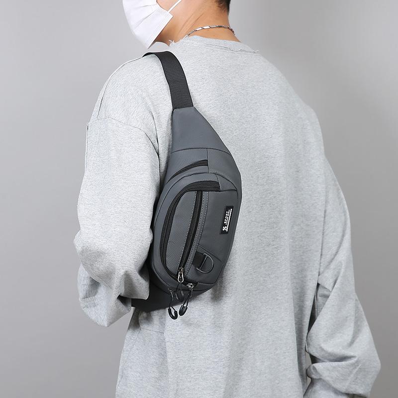 Ultra Light Outdoor Men's Waist Bag Running Chest Bag Large Capacity Crossbody Bag