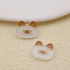 30pcs Creative Kitty Buttons 12.5mm Ginger Cat Buttons Kawaii Calico Cat Buttons  Cardigan Sweater