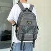 Schoolbag Trendy Bag Men's Bag Large Capacity Backpack Korean Version of Leisure Men's Backpack Couple Trend Student Travel Computer Bag