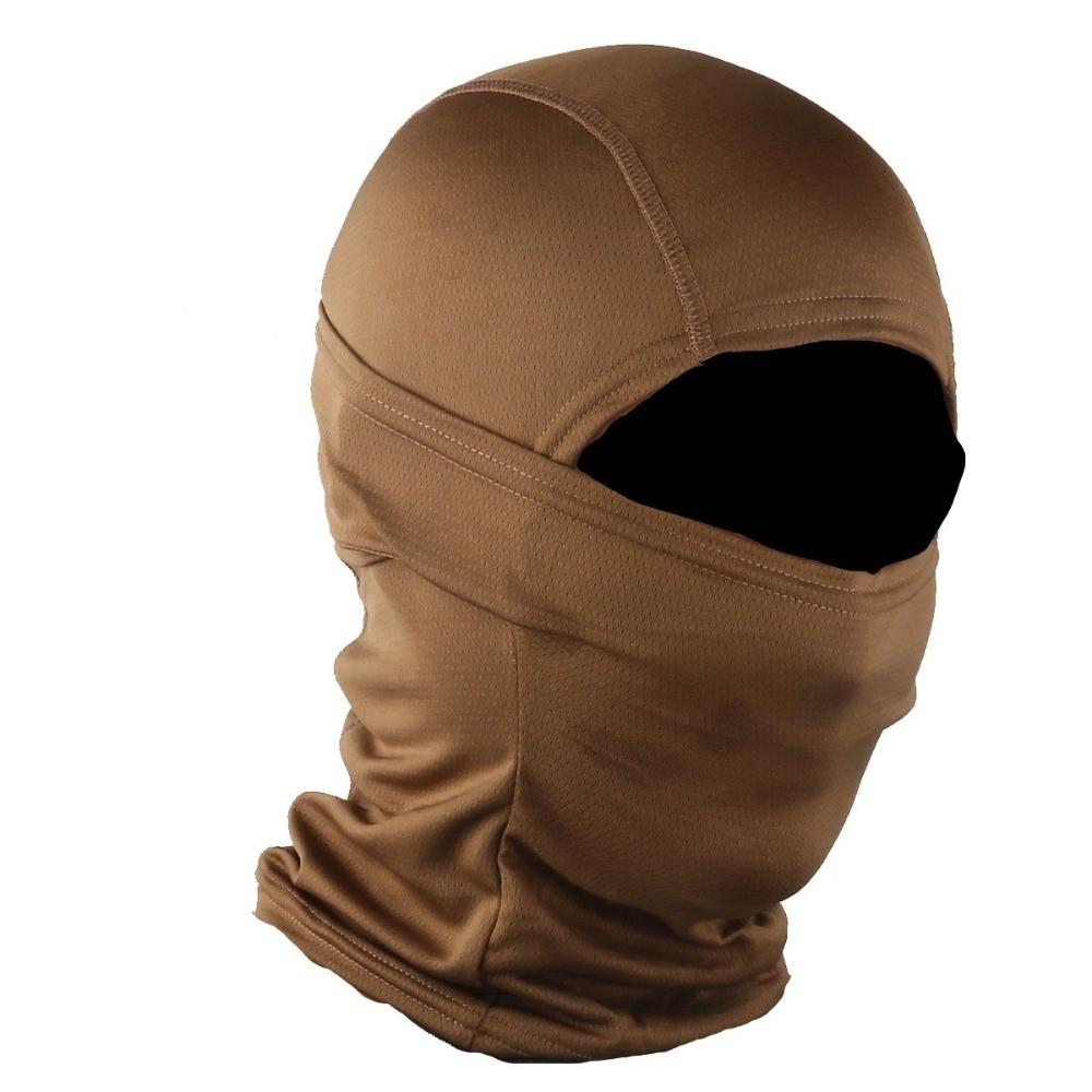 

Breathable Balaclava Face Mask Anti-UV Cycling Cap Fashion Bandana Hood Riding Cycling коричневий
