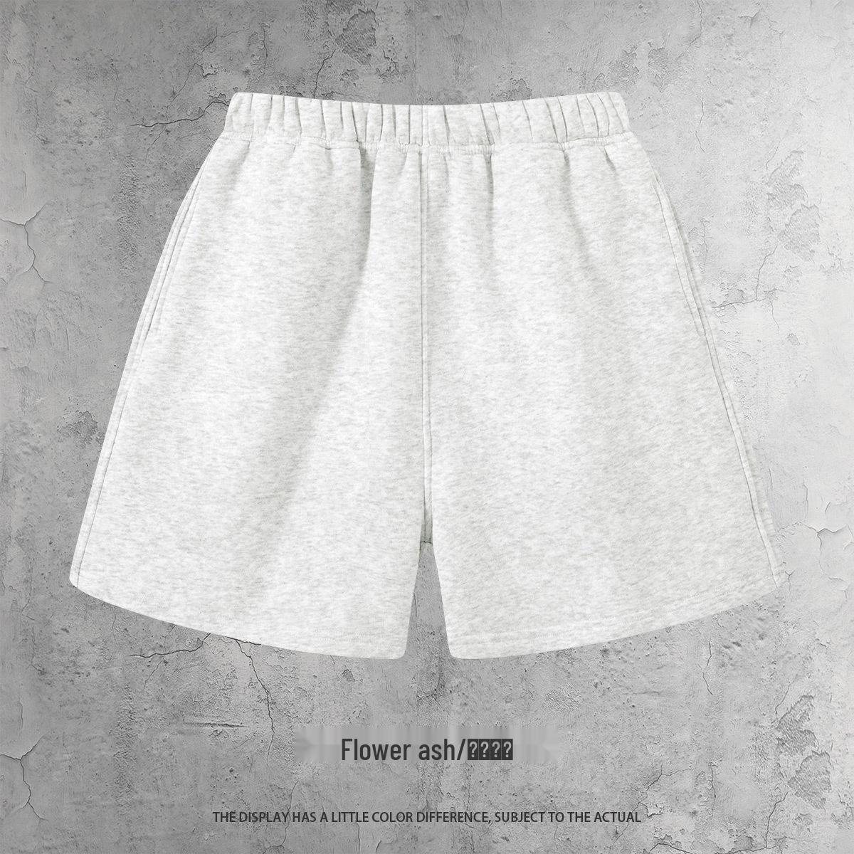 KITE Unisex Cross-Season Boxy Half-Zip Fleece Hooded Sweatshirt & Shorts Set XL