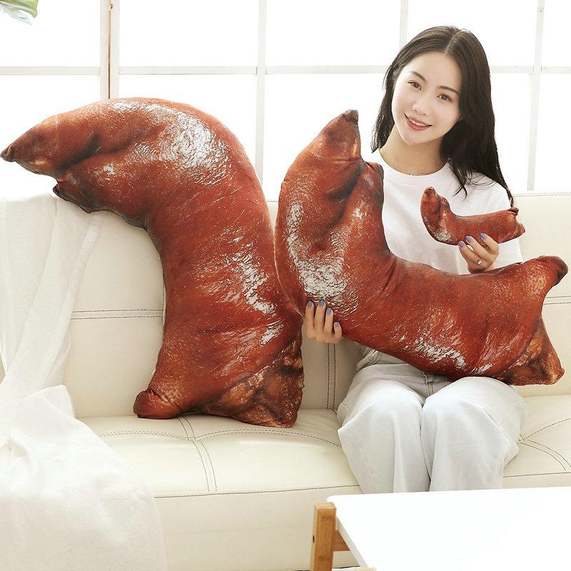 60-100cm Large Cute Animal Soft Cartoon Pig Plush Toy Stuffed Doll Birthday Presents For Children Kids Soft Pillow Cushion