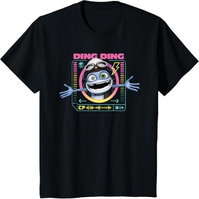 Kids Crazy Frog Ding Ding Retro Music Player Kids T-Shirt