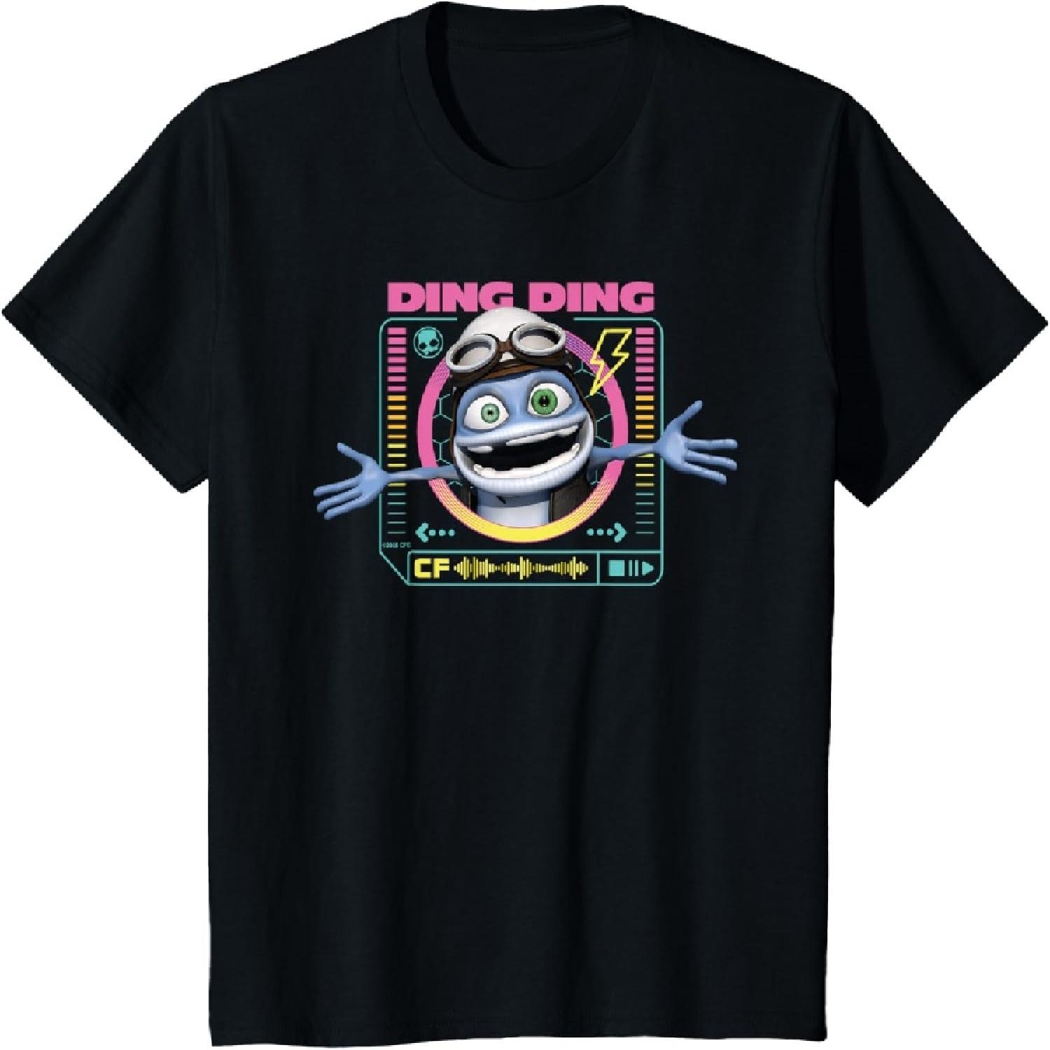 Kids Crazy Frog Ding Ding Retro Music Player Kids T-Shirt S разноцветный