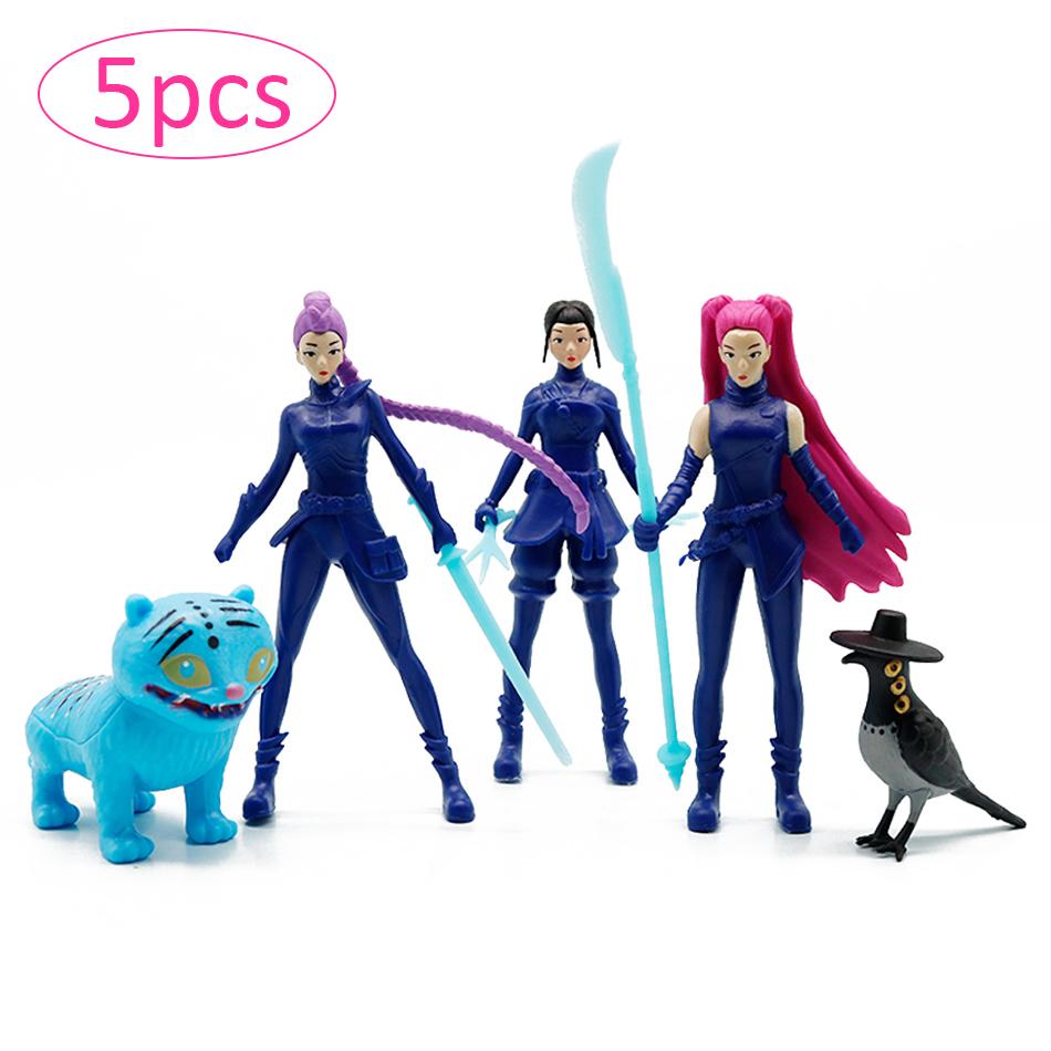 

5/8/9 шт. Аніме K-pop Мисливець на демонів Тигр Фігурка Серія Сліпих Коробок Прикраса Іграшка Статуетки Орнамент для Хеллоуїна Різдва Подарунки Дітям