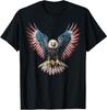 American Flag Bald Eagle 4th of July USA Patriotic Men Women T-Shirt