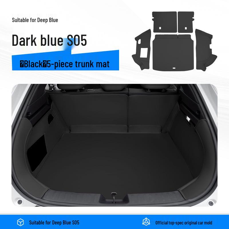 Tiefblau S05 Kofferraummatte & Aufbewahrungsbox für Auto-Innenraum-Modifikation