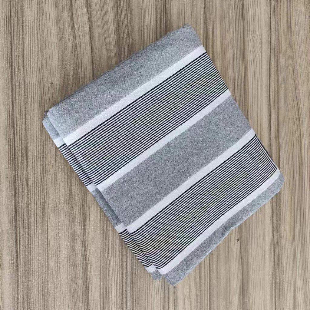 Slightly Flawed Vintage Coarse Cotton Double Bed Sheet – Nostalgic, Cool Summer Single Sheet