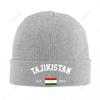 Knitted Hat Unisex Tajikistan EST Independence Day For Unisex Women Boys Winter Autumn Beanie Cap Warm Bonnet