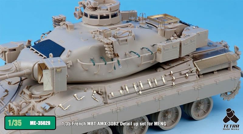 Tetra Model ME Series French Tank Plastic Model Parts ME3529 1/35 AMX-30B2 (MEN)