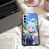 A-Aqua Anime KonoSubaS-S Phone Case For Samsung S25,S24,S21,S22,S23,S30,Ultra,S20,Plus,Fe,Soft Silicone Black Cover