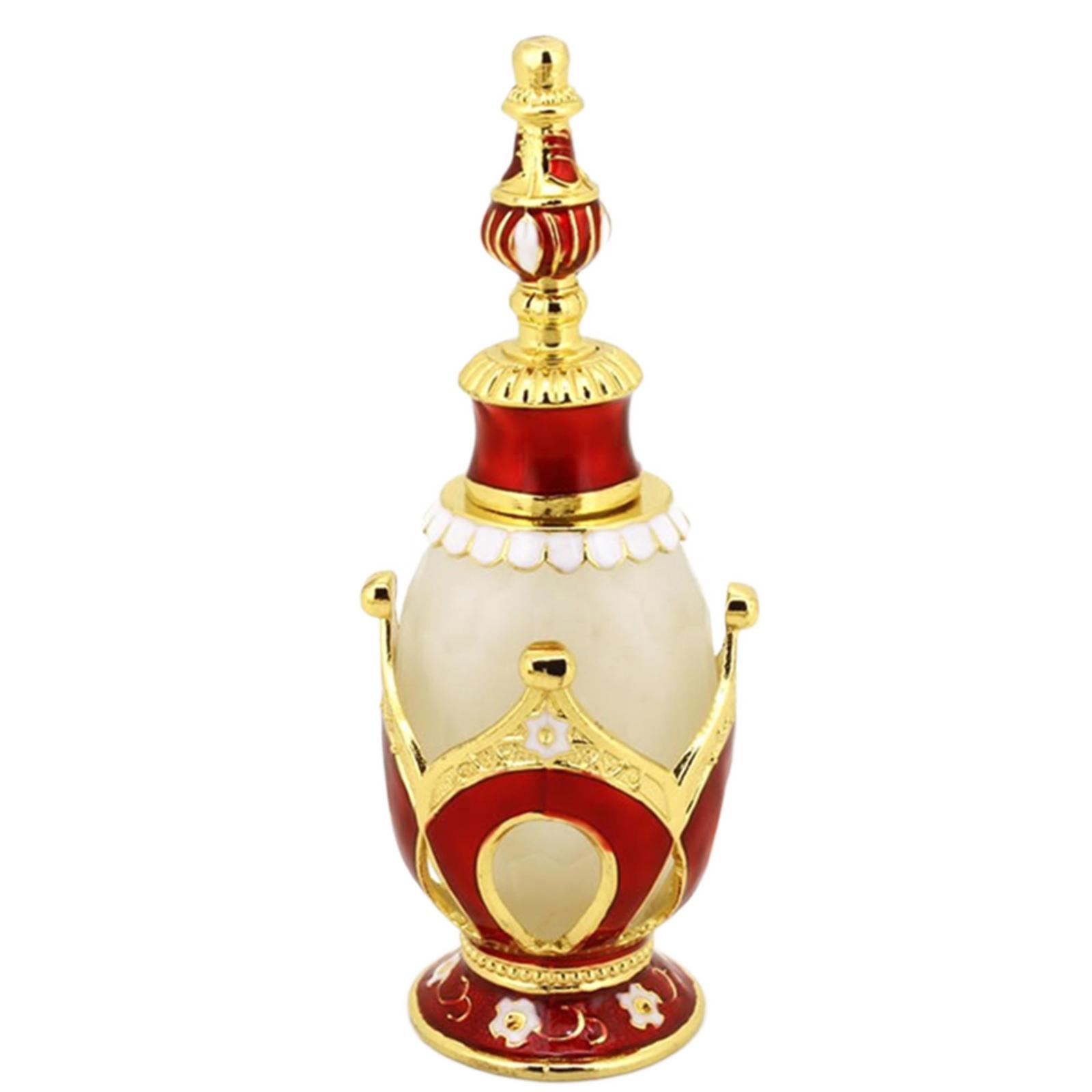 

25 мл Винтажные эфирные масла Духи Пустые бутылки для хранения Бутылки Винтажные пустые искусственные разноцветные многоразовые банки красный