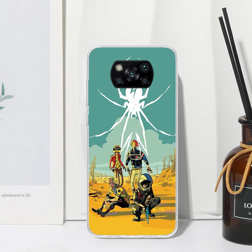 My Chemical Romance MCR Phone Case For Xiaomi Poco X7 X6 X5 M7 M8 Pro F7 Ultra Redmi 15C 15 13C 13 12C 12 10 10C 10A Art Fundas
