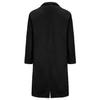 British Style Men's Wool Trench Coat, Autumn/Winter Long Coat