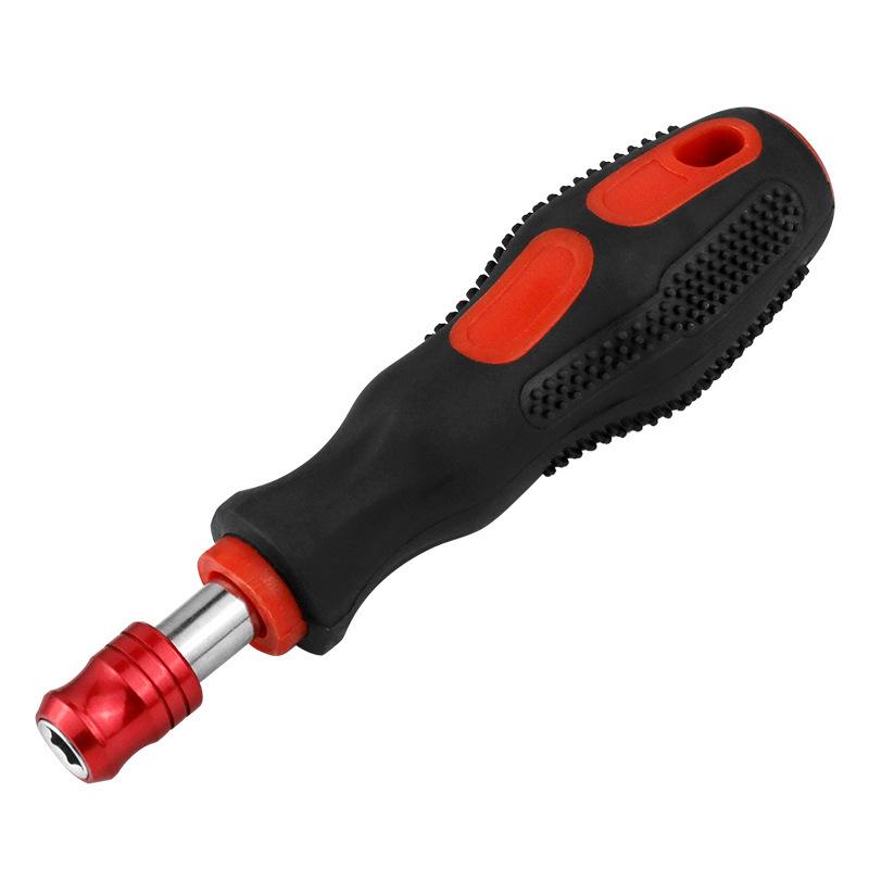 Magnetic Quick-Release Self-Locking Screwdriver, 1/4"-6.35mm Bit Handle