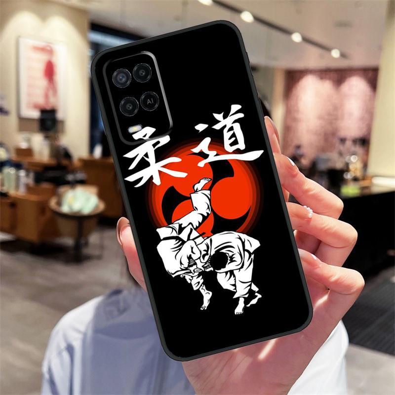 Judo Case For Oppo A94 A54 A40 A60 A80 A98 A78 A18 A38 A58 A16 A76 A96 A17 A77 A74 A57S A15 Cover