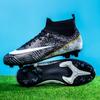 New High-top Football Shoes with Broken Nails, Youth and Students Training Shoes, Long Nails, Sports Shoes.