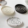 Simple Oval Soap Box Nordic Sink Surface Shelf Ceramic Soap Dish  Decoration Accessories
