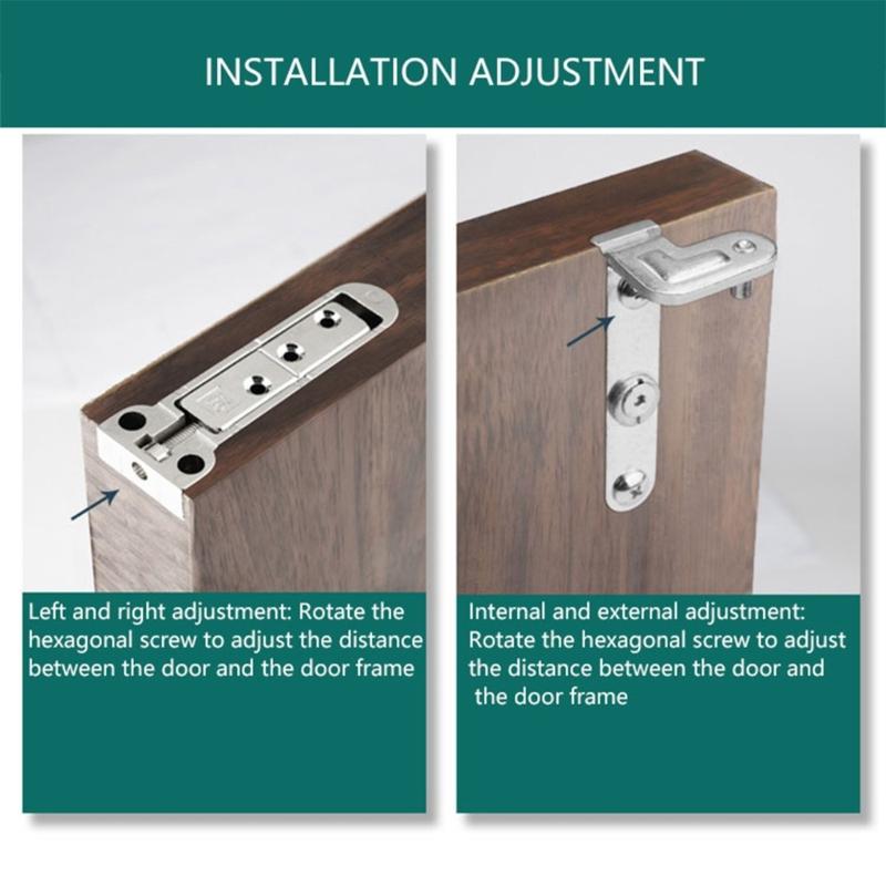 Upgrades Cabinet Hinges 110 Degree Swing Door Hinges Quiet Operate Door Hinges Heavy Duty Hinges Set for Office Door
