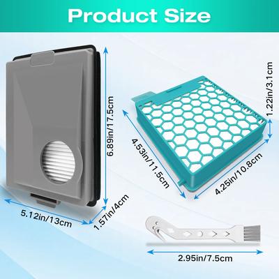 Vacuum Cleaner Filter for Miele Boost CX1,Replacement Filter Accessories for Miele Filter,High-Quality Carbon Filter