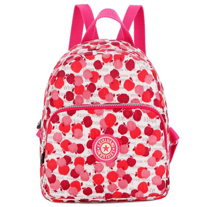 

Printed nylon backpacks for women
