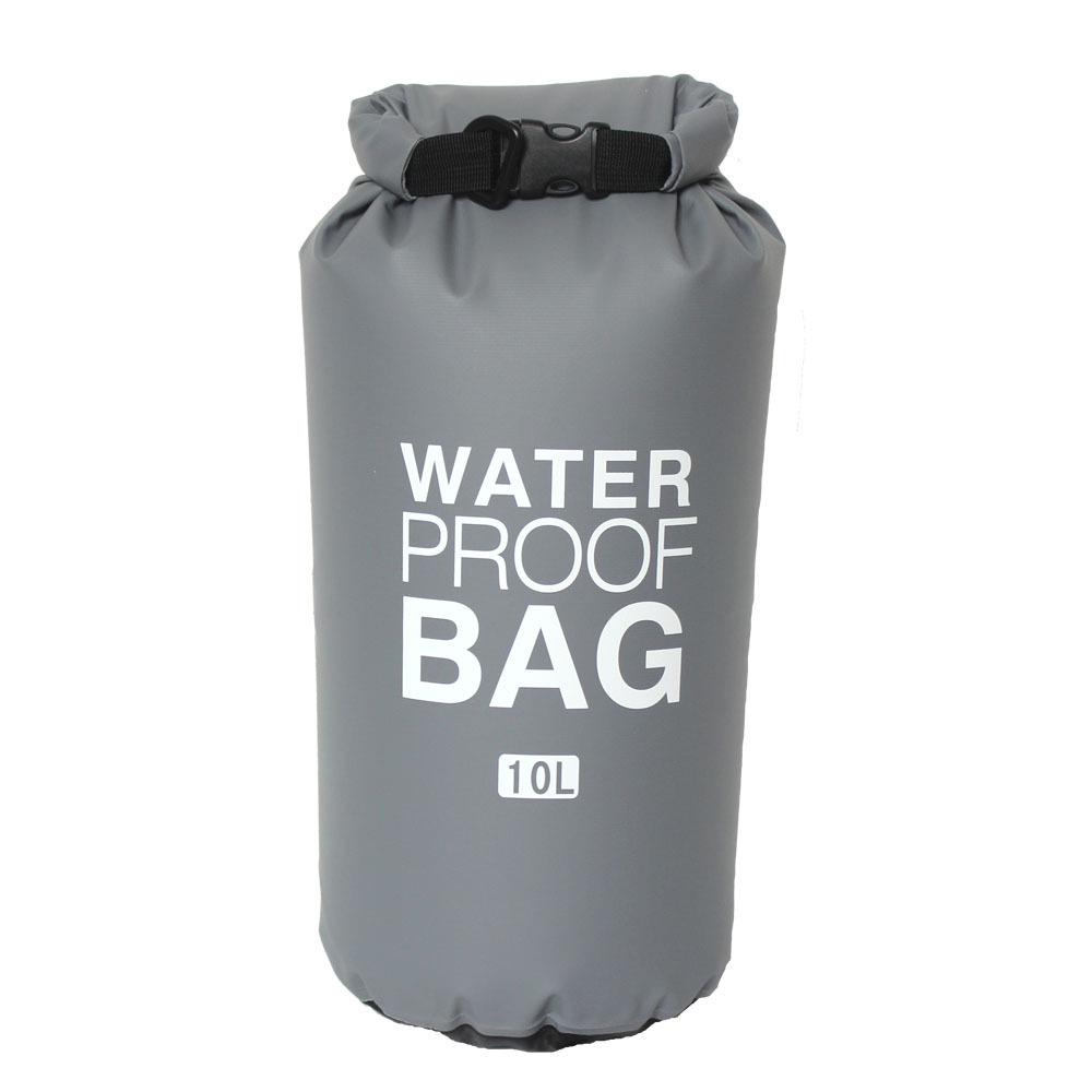 Borsa impermeabile da esterno per rafting e spiaggia in tessuto a rete in PVC (Il colore varia)