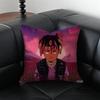 singer rap JJuice WRLDMT Cushion Cover Pillow Case Antidustmite Invisible zipper silky plush cushion