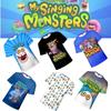 My Singing Monsters Summer T-shirt With Digital Print For Teenagers