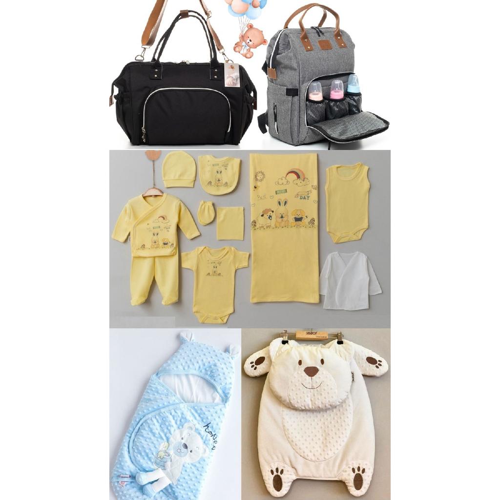 Organic Baby 8 Piece Hospital Release Unisex Coffee With Milk