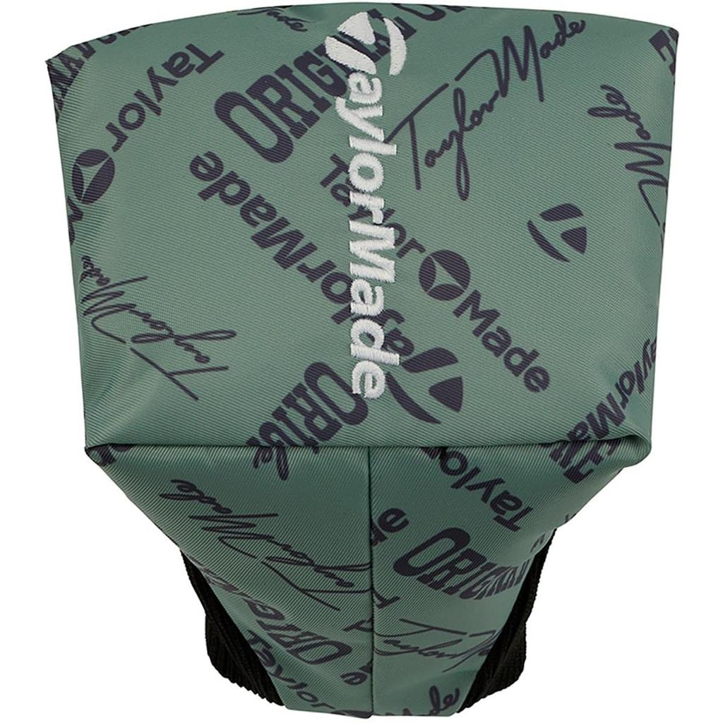 TaylorMade Icon Graphic Putter Cover, Mallet, Acid Green, Unisex Headcover, TL601 25FW