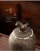 Chinese Ceramic Tea Canister: Small/Large Sealed Storage Jar for Pu'er Tea with Logo Printing
