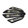 For Cadillac Escalade Tiburon Deville CTS DTS SLS XLR ATS XTS STS SRX Seville Auto Door Protective Stickers Carbon Fiber Decals