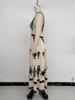 2026 Retro Ethnic Vacation Dress: European & American Spaghetti Strap Style