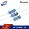 1W 1% Metal Film Resistor: 10R, 15R, 20R, 24R, 30R, 36R, 47R, 56R, 68R, 75R, 82R