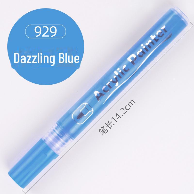 Sada akrylových fixů: Vodotěsné, Bílé, na Kámen, Keramickou Malbu - 12 Barev