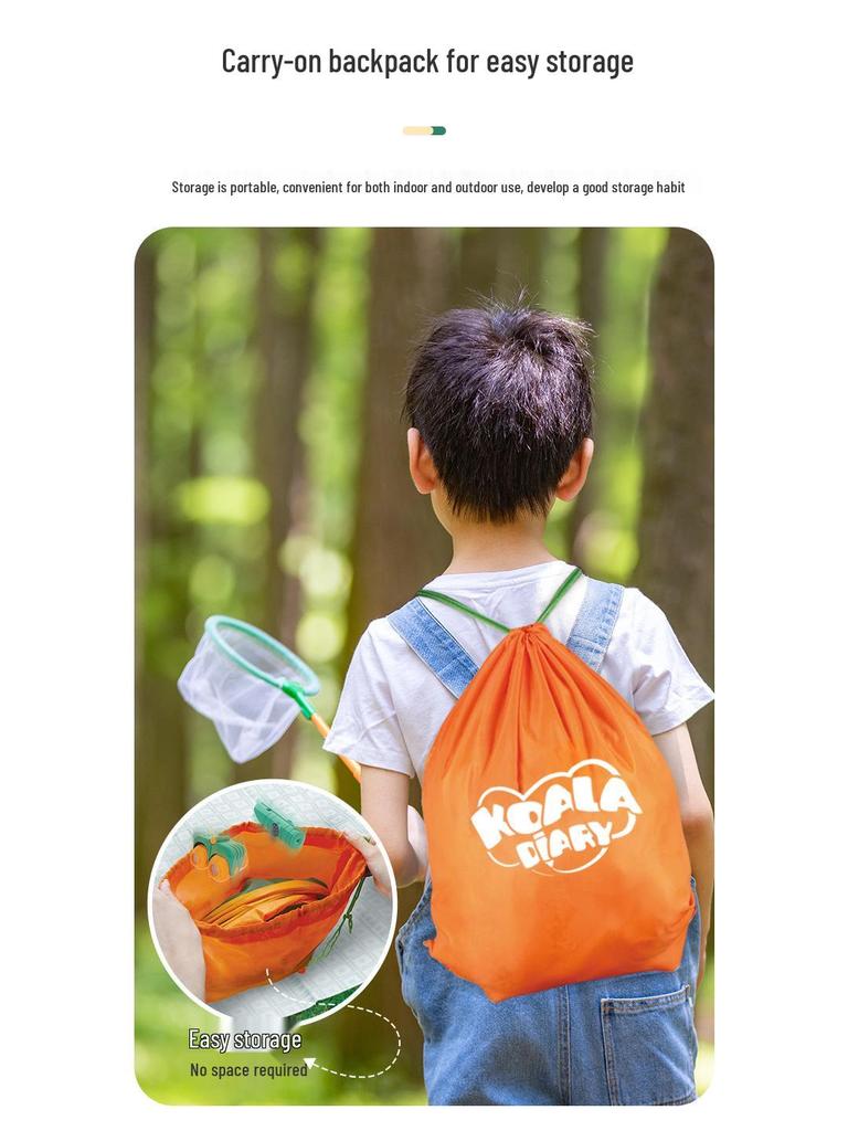 Science Experiment Kit: Insect Observation Box with Magnifying Glass & Animal Catcher