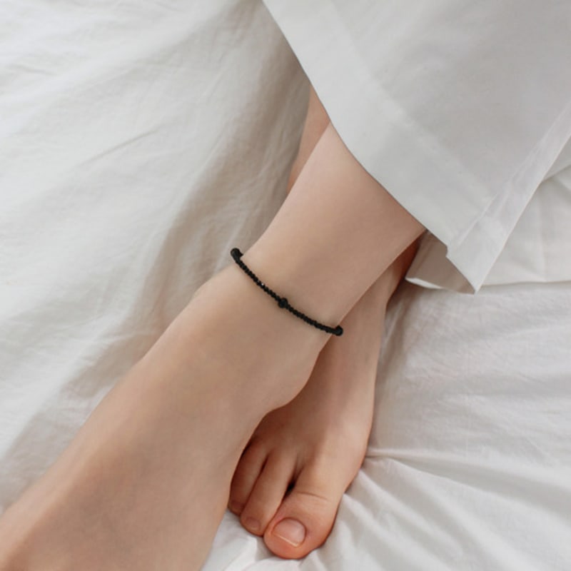 

dmoment Срібний браслет на ногу 925 проби Silver