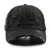 Spring and Autumn Solid Color Washed Hole Light Board Baseball Cap Outdoor Travel Sunscreen Shade Cap