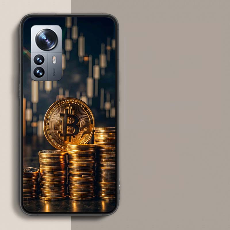 Bitcoin Money Phone Case For Redmi Note 13 Pro Plus 14 Pro+ 12S 12 11S 11T 11E 11 10S 10 9S 9 Xiaomi Capa TPU