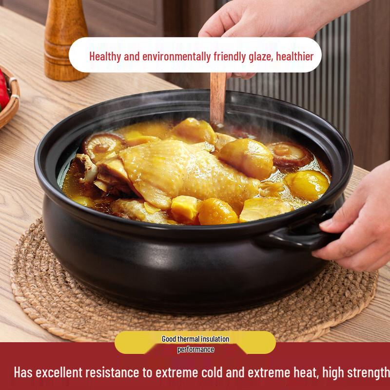 Handun Heat-Resistant Clay Casserole Pot
