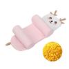 Cotton Baby Support Pillow Adjustable Infant Head Cushion for Newborns 0-12 Months Ergonomic Design Baby Crib Pillow