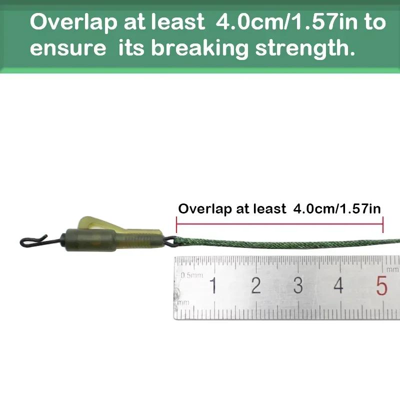 10m/60lb Carp Fishing Line Lead Free Leader 16X Super Tight PTFE Fiber For Carp Rig Chod Helicopter Rig Carp Coarse Fishing Line