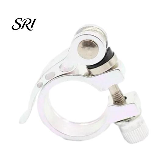 Folding Bike Seatpost Clamp Seat Post Lightweight Quick Release Aluminum Alloy 25.4 Anti-rust 31.8 28.6 34.9 Universal Mountain Road Bicycle Collar
