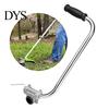 Universal Fitting Trimmer Handle Weeder Auxiliary Lawn Grip Fit Ergonomic Durable Metal Attachment Design Simple Installation Weed Eater Replacement